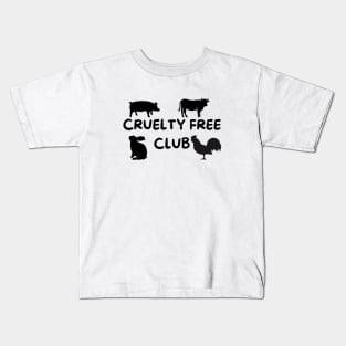 Cruelty Free Club Kids T-Shirt